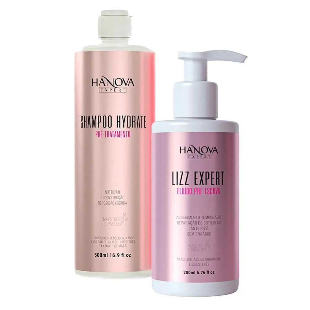 HANOVA - EXPERT - SHAMPOO 500ML + FLUíDO 200ML