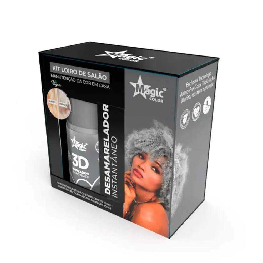 MAGIC COLOR - 03 KIT MATIZADOR BLOND BLACK 100ML
