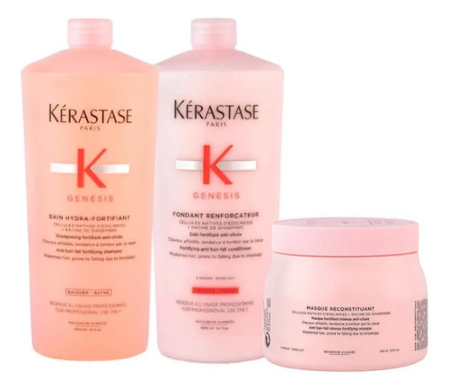 KIT KéRASTASE GENESIS HYDRA-FORTIFIANT SHAMPOO+ COND+ MASC GD
