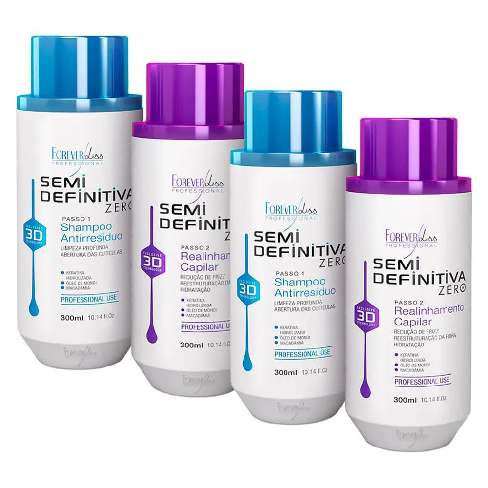 FOREVER LISS - 02 SEMI DEFINITIVA 3D 2X300ML