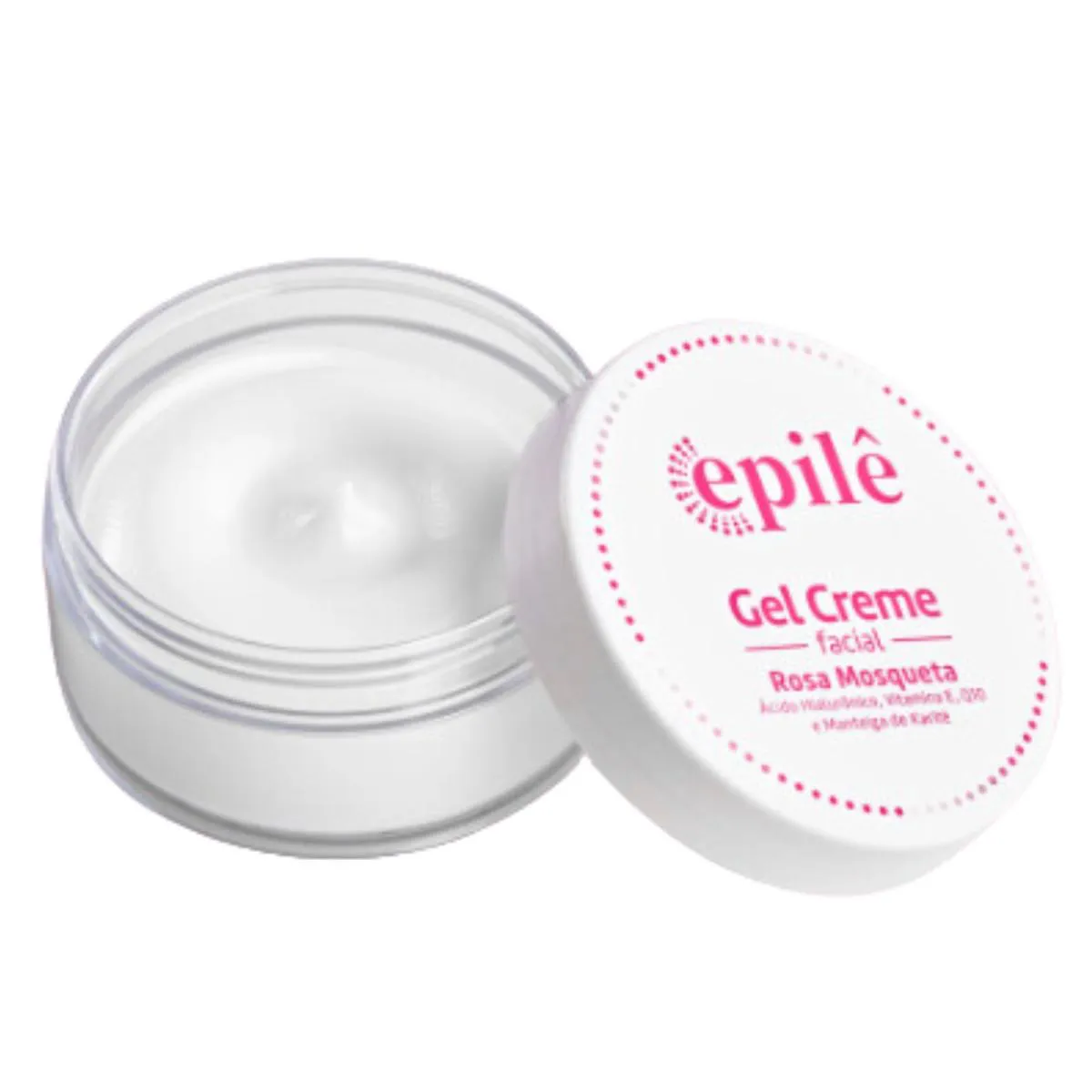 GEL CREME FACIAL ROSA MOSQUETA 50G – EPILê