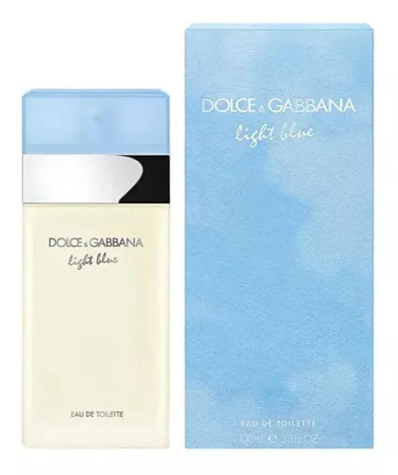 DOLCE & GABBANA - LIGHT BLUE EDT - FEMININO 200ml