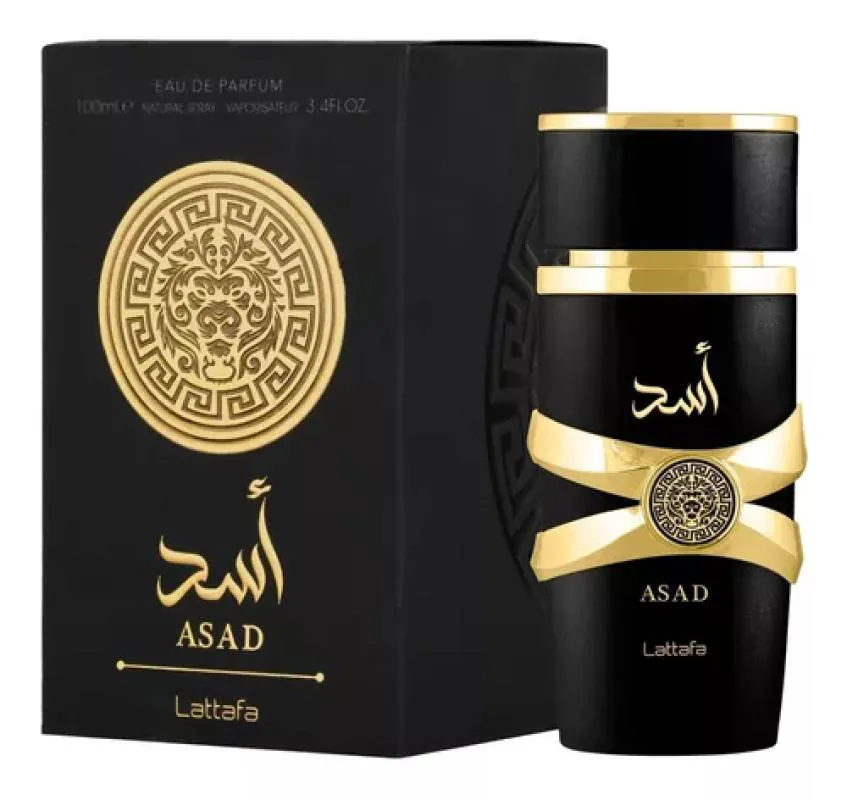 PERFUME ASAD LATTAFA EDP 100ML - MASCULINO - LACRADO - ORIGINAL - PERFUME ÁRABE - ASAD LATTAFA - MASCULINO