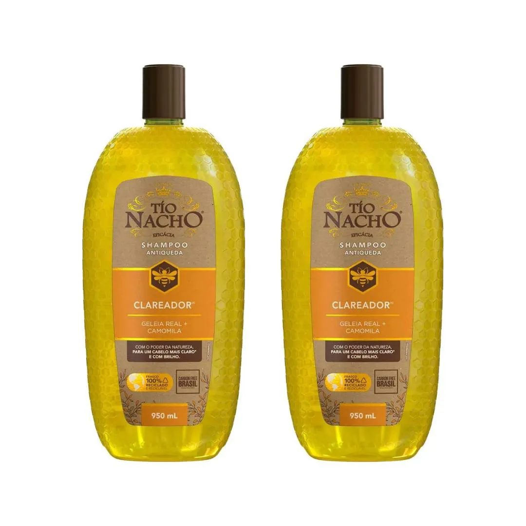 Shampoo Anticaspa Tio Nacho Antiqueda Clareador 950ml