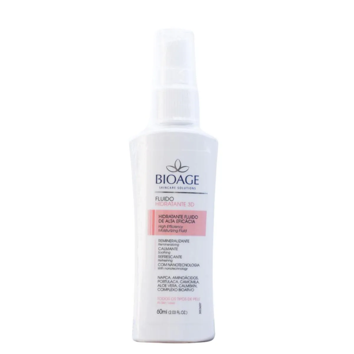 BIOAGE FLUIDO HIDRATANTE 3D ALTA EFICACIA 60ML