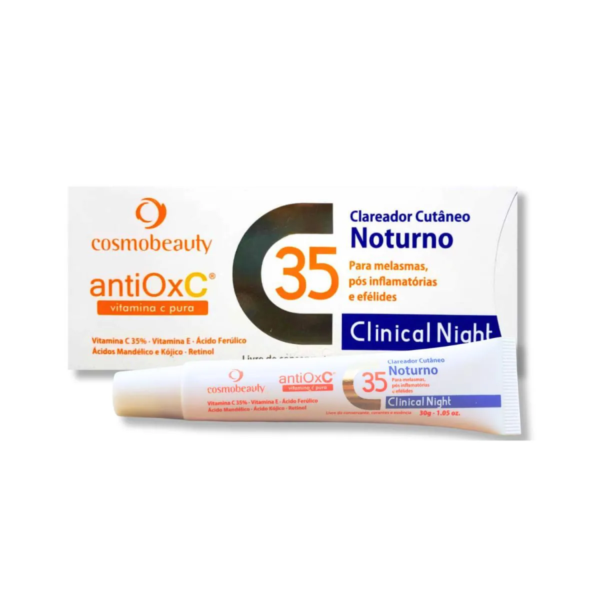 COSMOBEAUTY CLAREADOR NOTURNO ANTIOX C CLINICAL 35% 30G