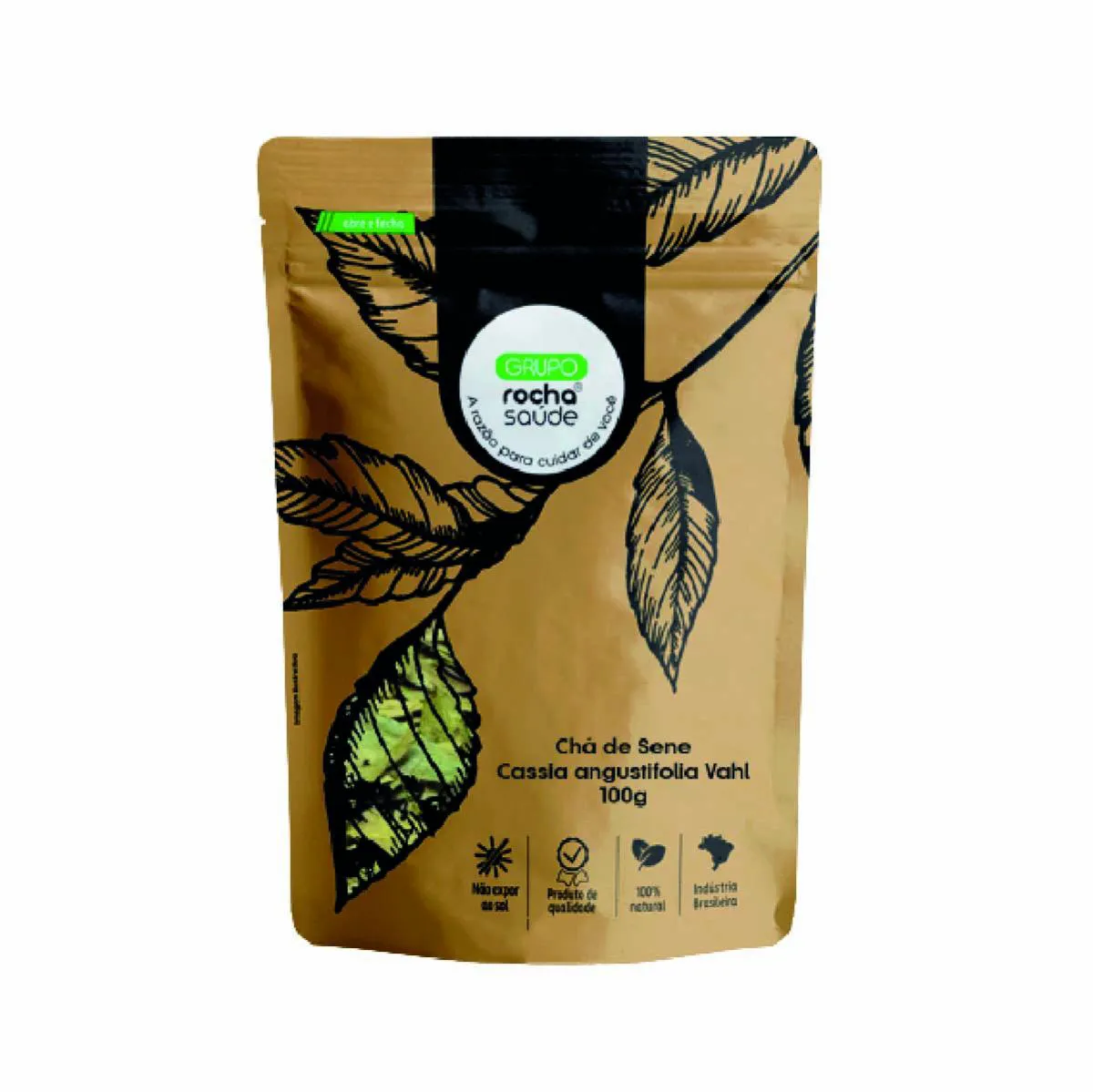 CHá DE SENE - CASSIA ANGUSTIFOLIA VAHL - 100G