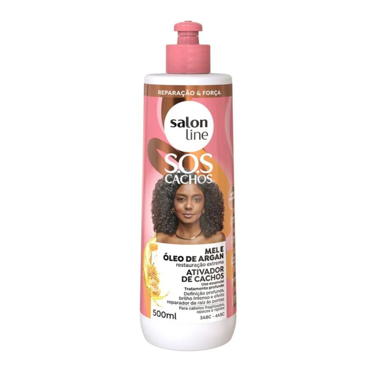 ATIVADOR DE CACHOS RESTAURAçãO S.O.S CACHOS SALON LINE 300ML