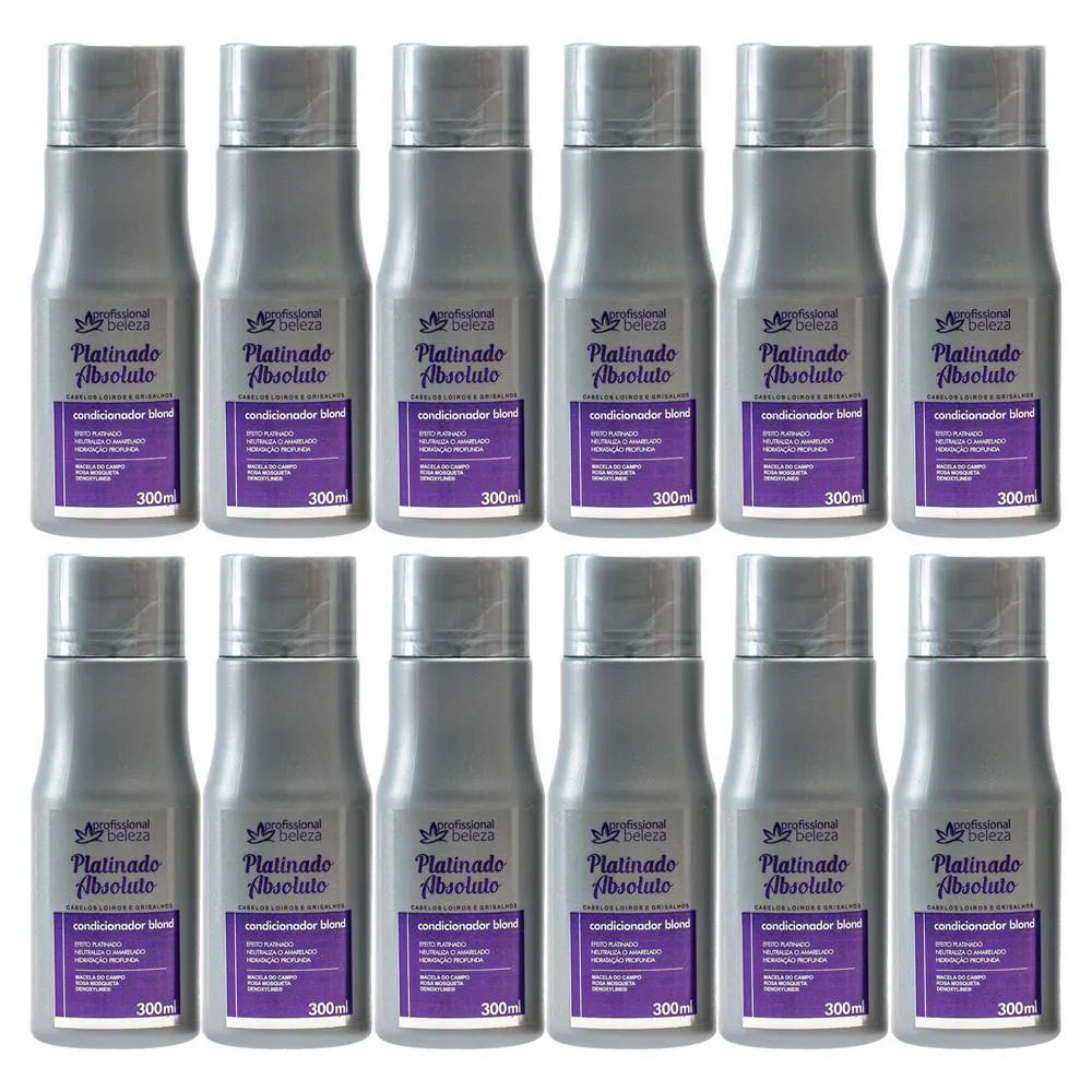 PB - PLATINADO ABSOLUTO - 12 CONDICIONADOR 300ML