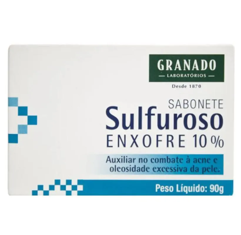SABONETE EM BARRA SULFUROSO GRANADO 90G