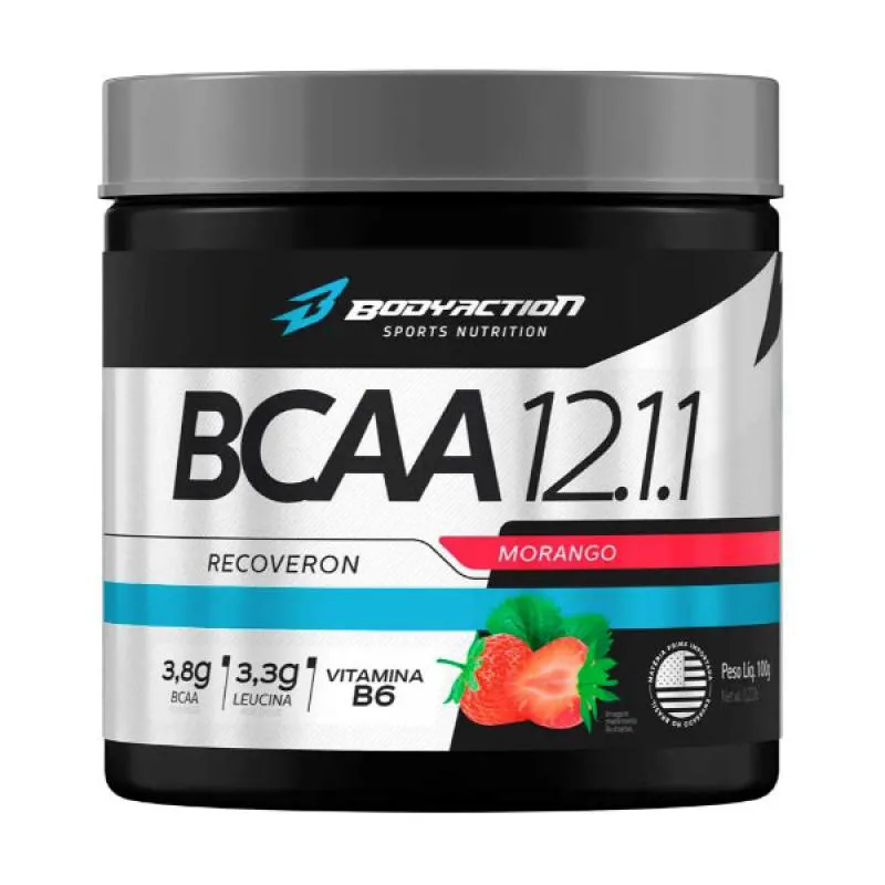 BCAA 12:1:1 RECOVERON 100G (MORANGO)