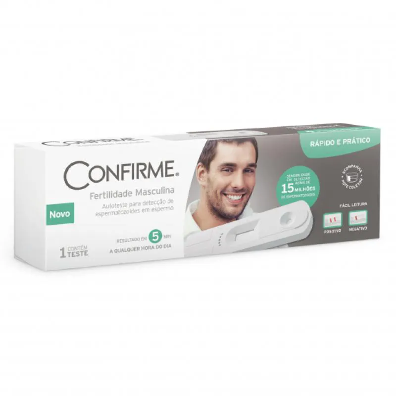 TESTE DE FERTILIDADE MASCULINA - CONFIRME (1 UNI)