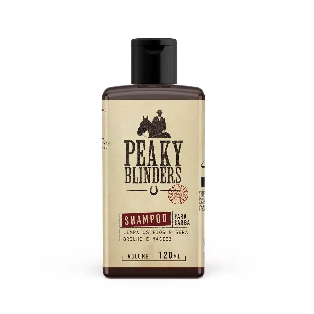 SHAMPOO PARA BARBA DON ALCIDES PEAKY BLINDERS - 120ML