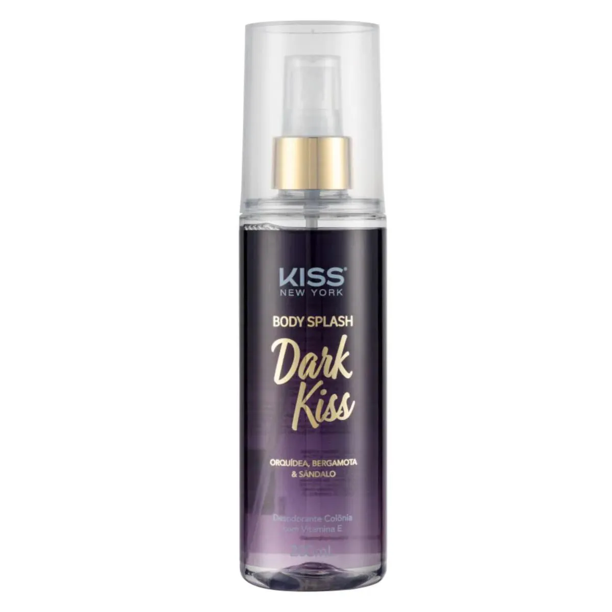 BODY SPLASH  - KISS NEW YORK Dark Kiss