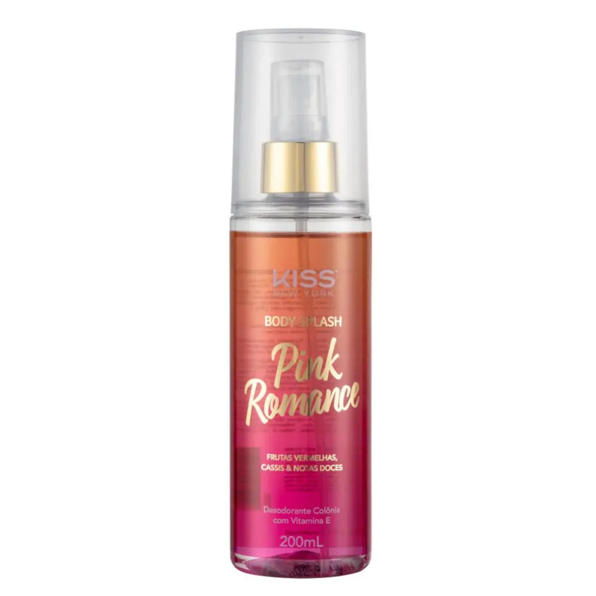 BODY SPLASH  - KISS NEW YORK Pink Romance