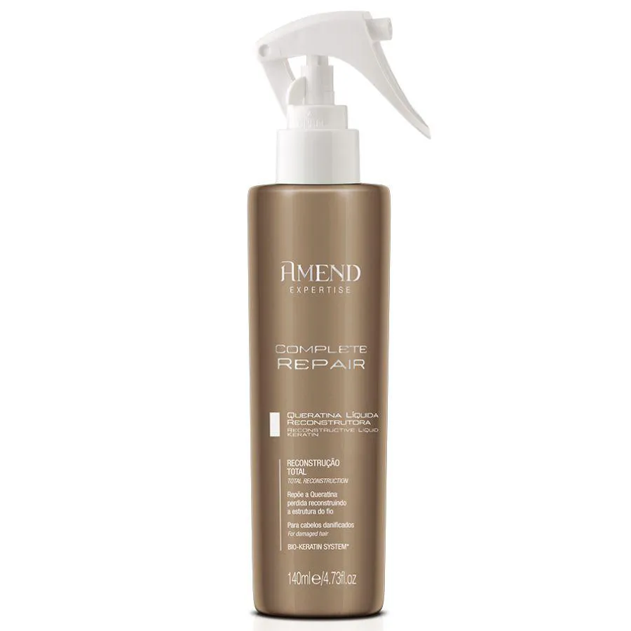 QUERATINA LíQUIDA RECONSTRUTORA COMPLETE REPAIR EXPERTISE 140ML - AMEND