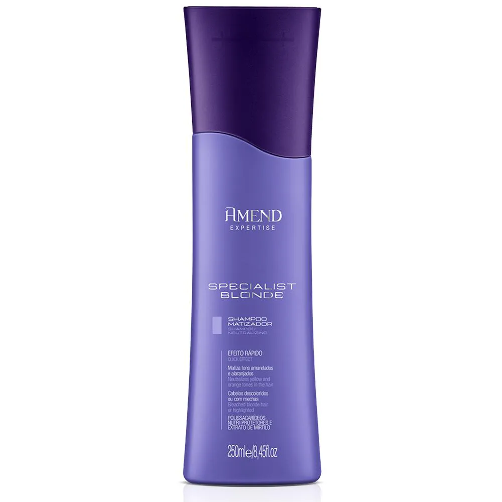Shampoo Matizador Amend Blonde Expertise Specialist 250ml