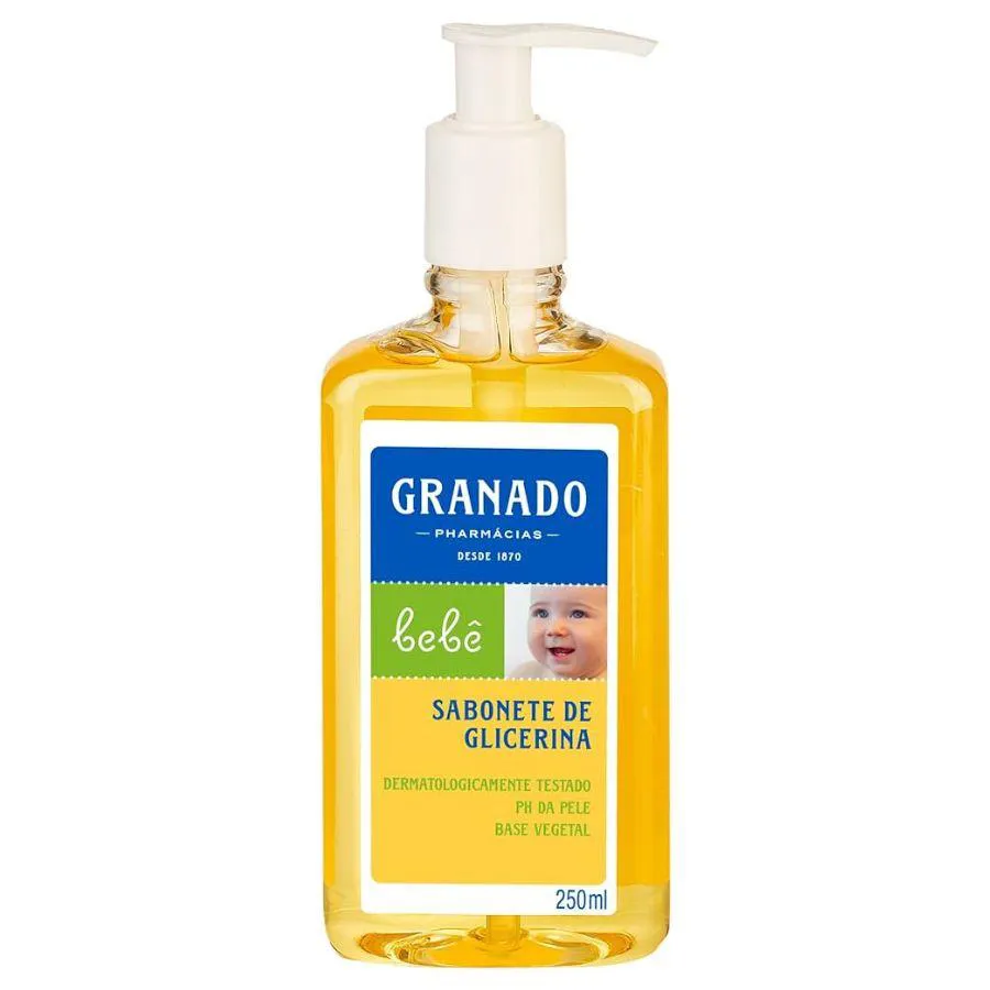 SABONETE LíQUIDO GLICERINA BEBê 250ML - GRANADO