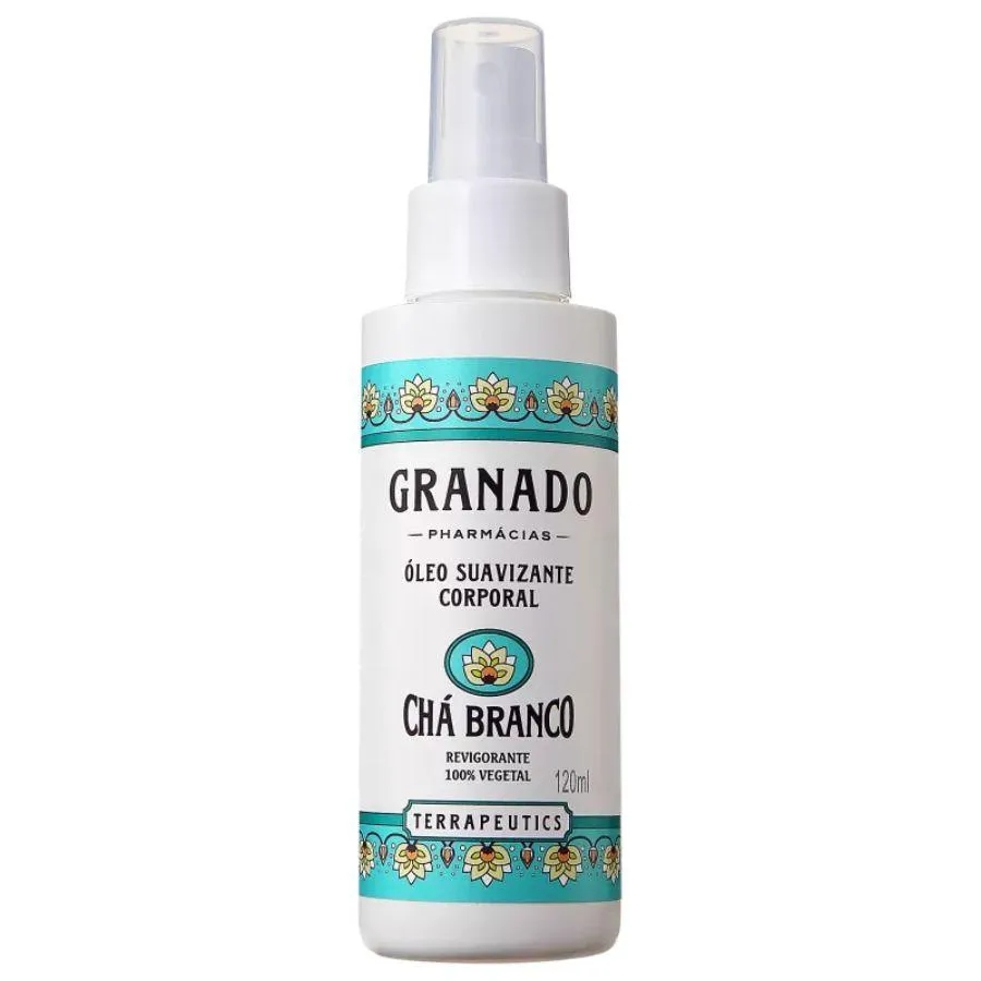 ÓLEO CORPORAL TERRAPEUTICS CHá BRANCO 120ML - GRANADO