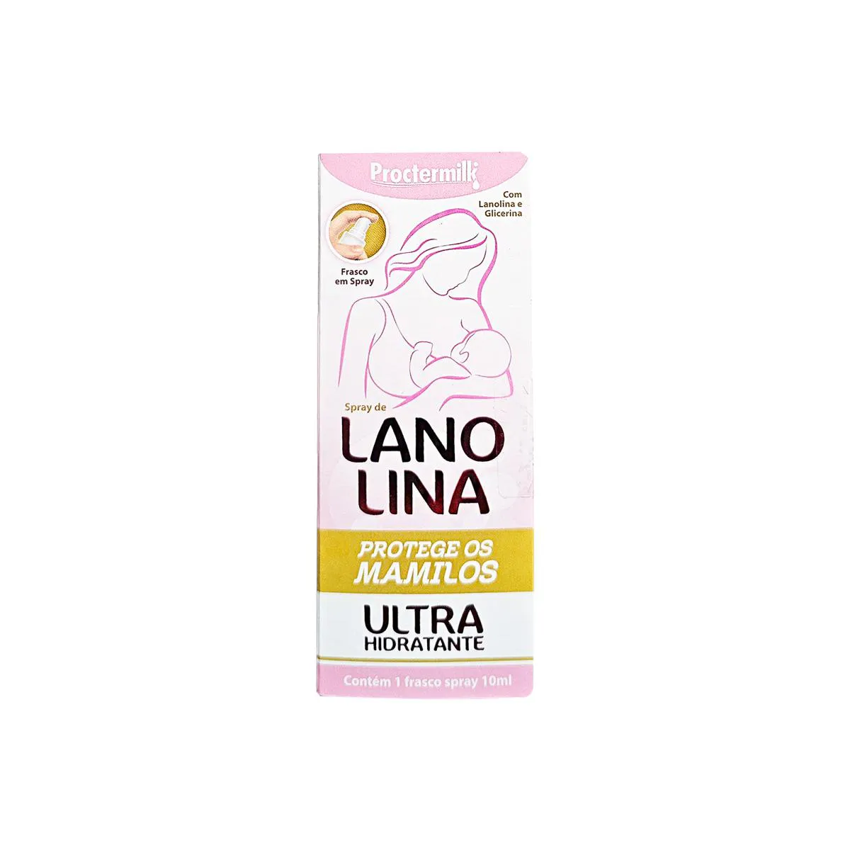 LANOLINA - PROTEGE OS MAMILOS - ULTRA HIDRATANTE SPRAY 10ML