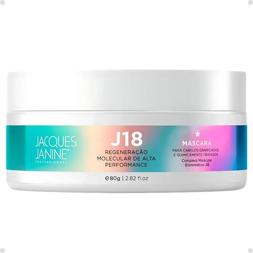MáSCARA JACQUES JANINE J18 REGENERAçãO MOLECULAR 80G