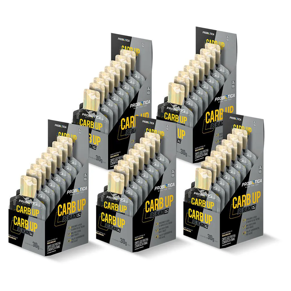 5X CARB UP BLACK PROBIOTICA - BAUNILHA