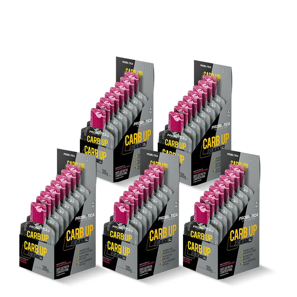 5X CARB UP BLACK PROBIOTICA - GUARANÁ COM AÇAÍ