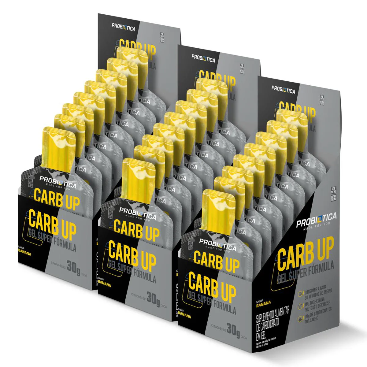 3X CARB UP SUPER FÓRMULA - BANANA