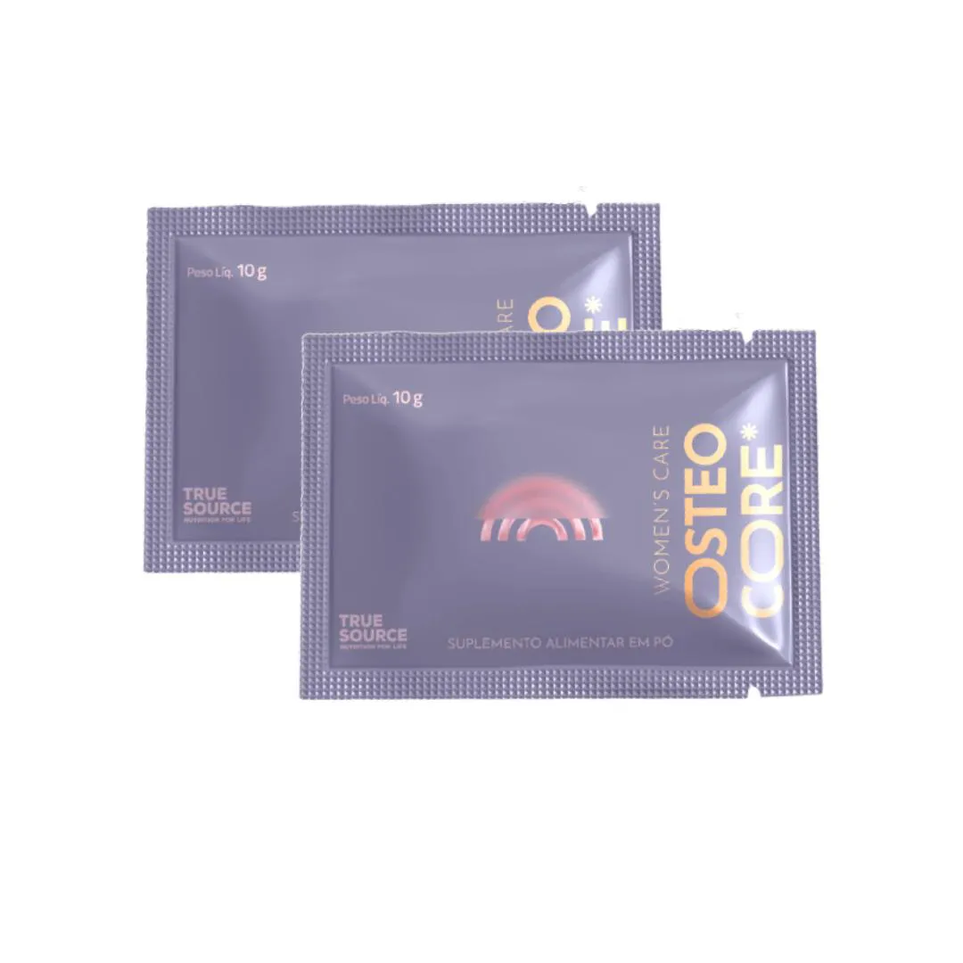 KIT 2X: WOMEN´S CARE OSTEOCARDIO PINEAPPLE SACHê TRUE SOURCE 10G