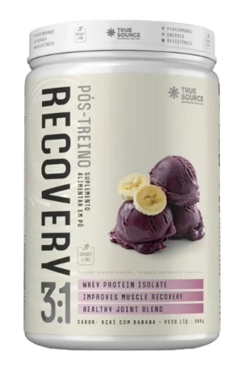 RECOVERY 3:1 PóS TREINO AçAí COM BANANA TRUE SOURCE 900GTR