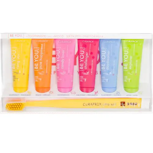 CURAPROX BE YOU SEIS SABORES Amarelo