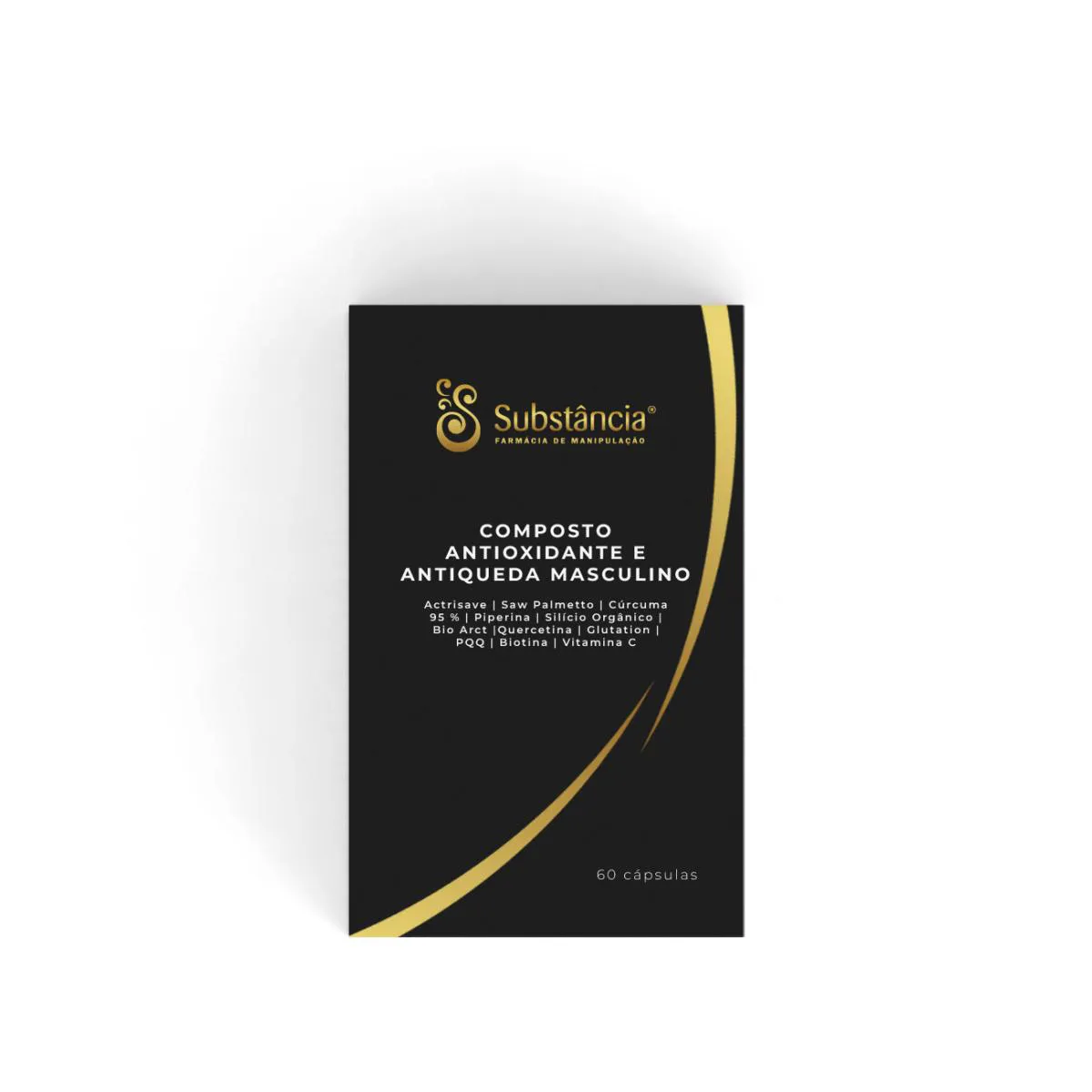 COMPOSTO ANTIOXIDANTE E ANTIQUEDA MASCULINO 60 CáPSULAS