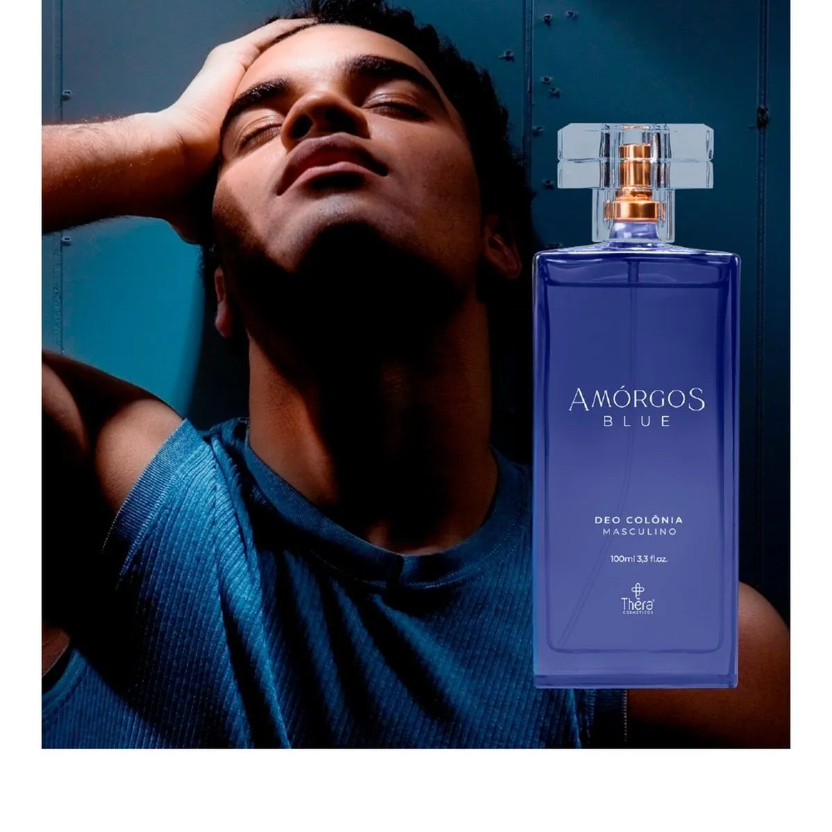 DEO COLôNIA AMORGOS BLUE 100 ML