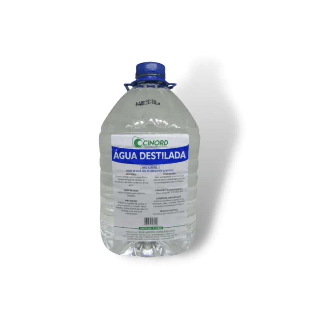 ÁGUA DESTILADA 5L