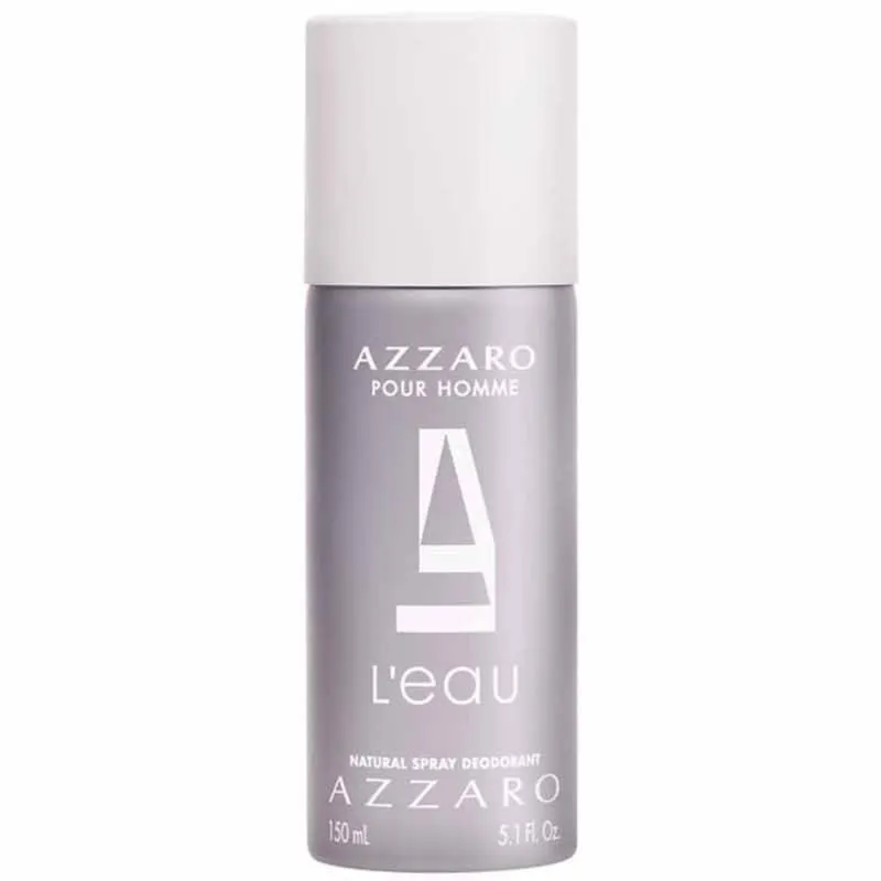 AZZARO POUR HOMME L´EAU NATURAL SPRAY DEODORANT 150ML
