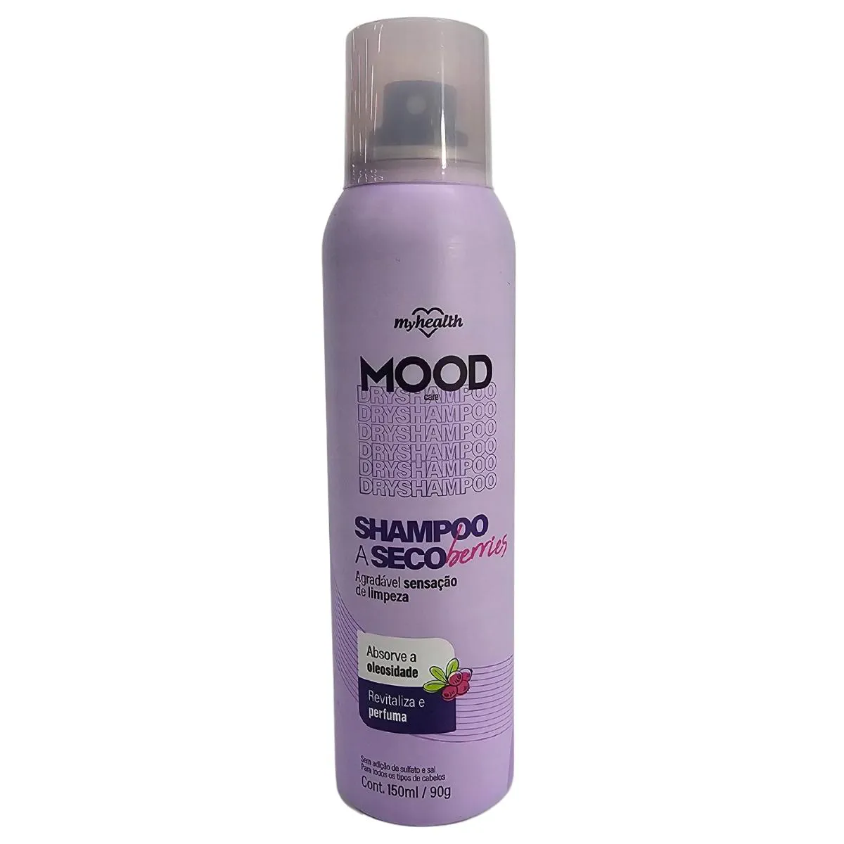 SHAMPOO A SECO SPRAY BERRIES MOOD CARE MY HEALTH 150ML / 90G