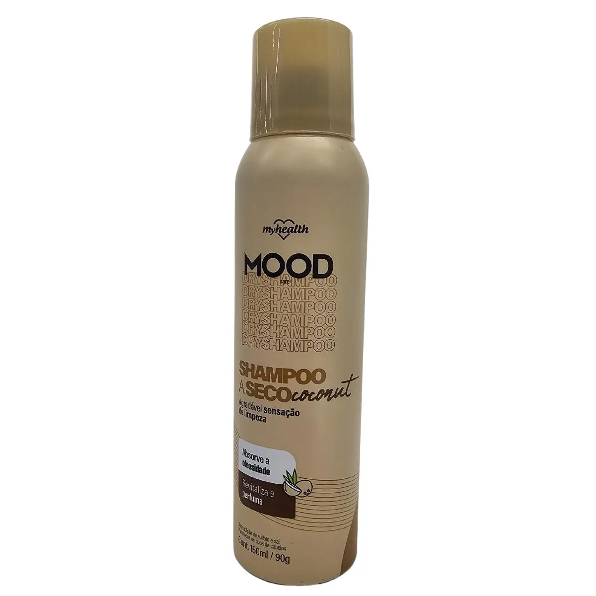 SHAMPOO A SECO SPRAY COCONUT MOOD CARE MY HEALTH 150ML / 90G
