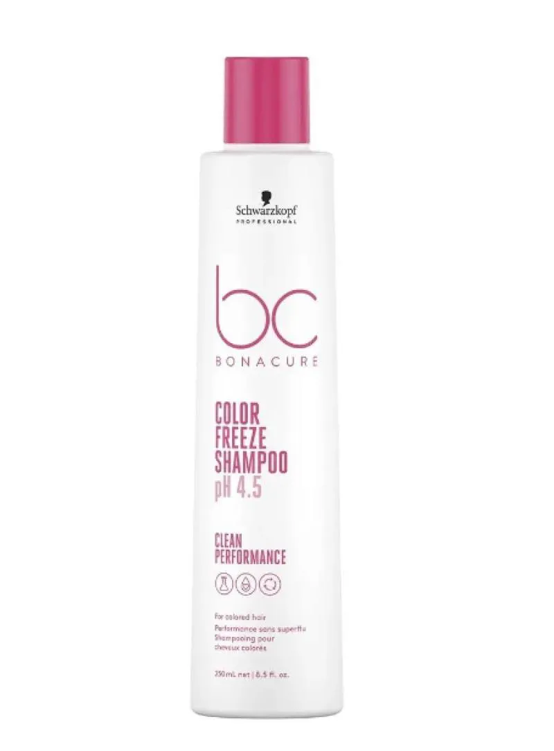 Shampoo Vegano Schwarzkopf BC pH 4.5 Color Freeze Fixação de Cor 250ml