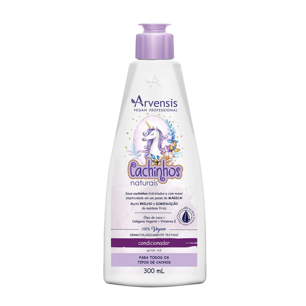 Condicionador Infantil Vegano Arvensis Cachinhos Naturais 300ml