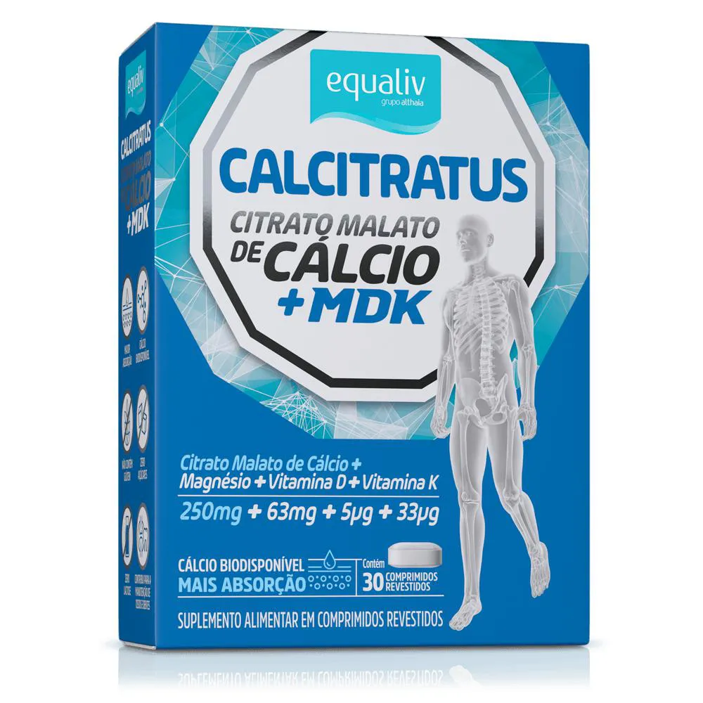 EQUALIV CALCITRATUS - 30 COMPRIMIDOS