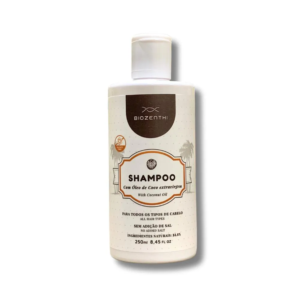 COCO - SHAMPOO COM OLEO DE COCO - 250 ML