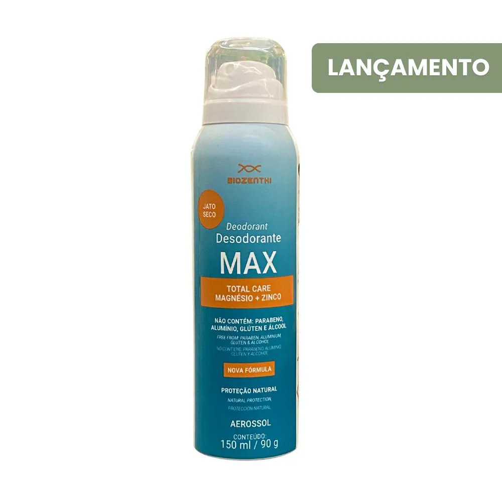 DESODORANTE AEROSSOL MAX- 150 ML