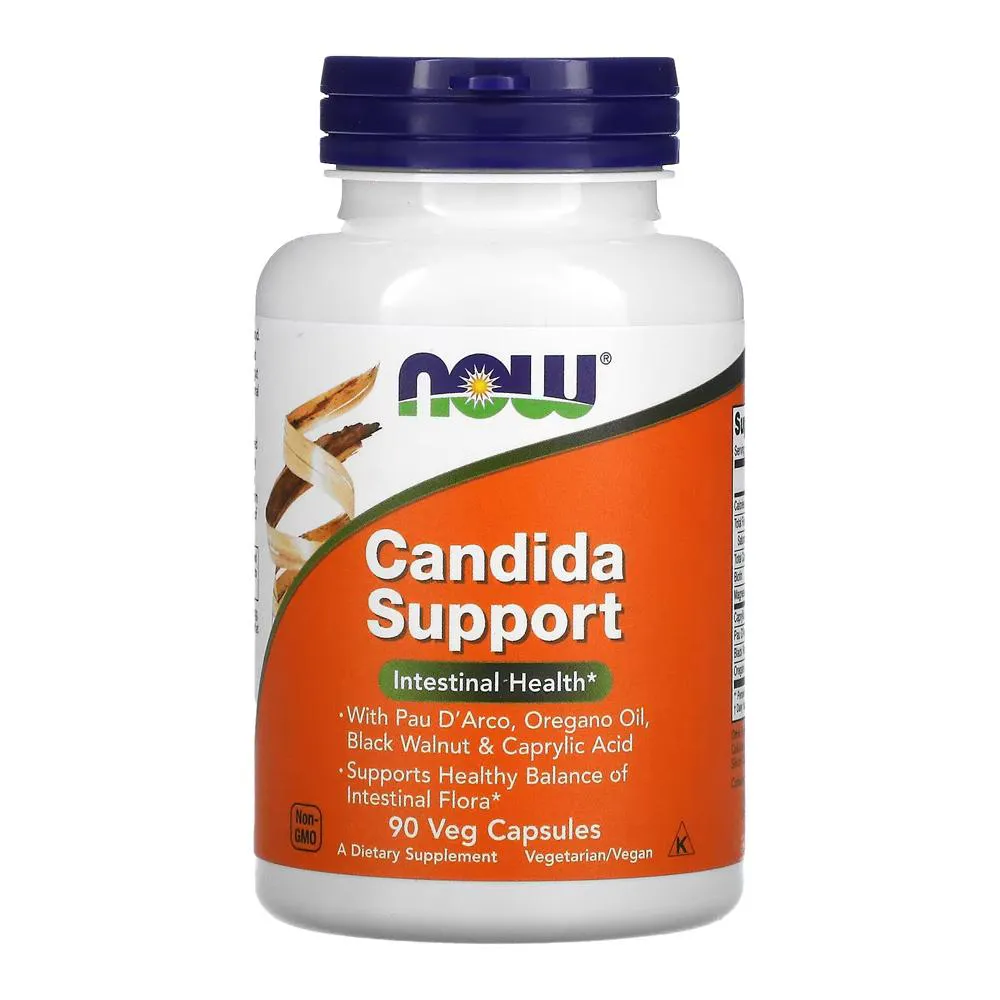CANDIDA MANUTENçãO NOW FOODS 90VEG CAPS