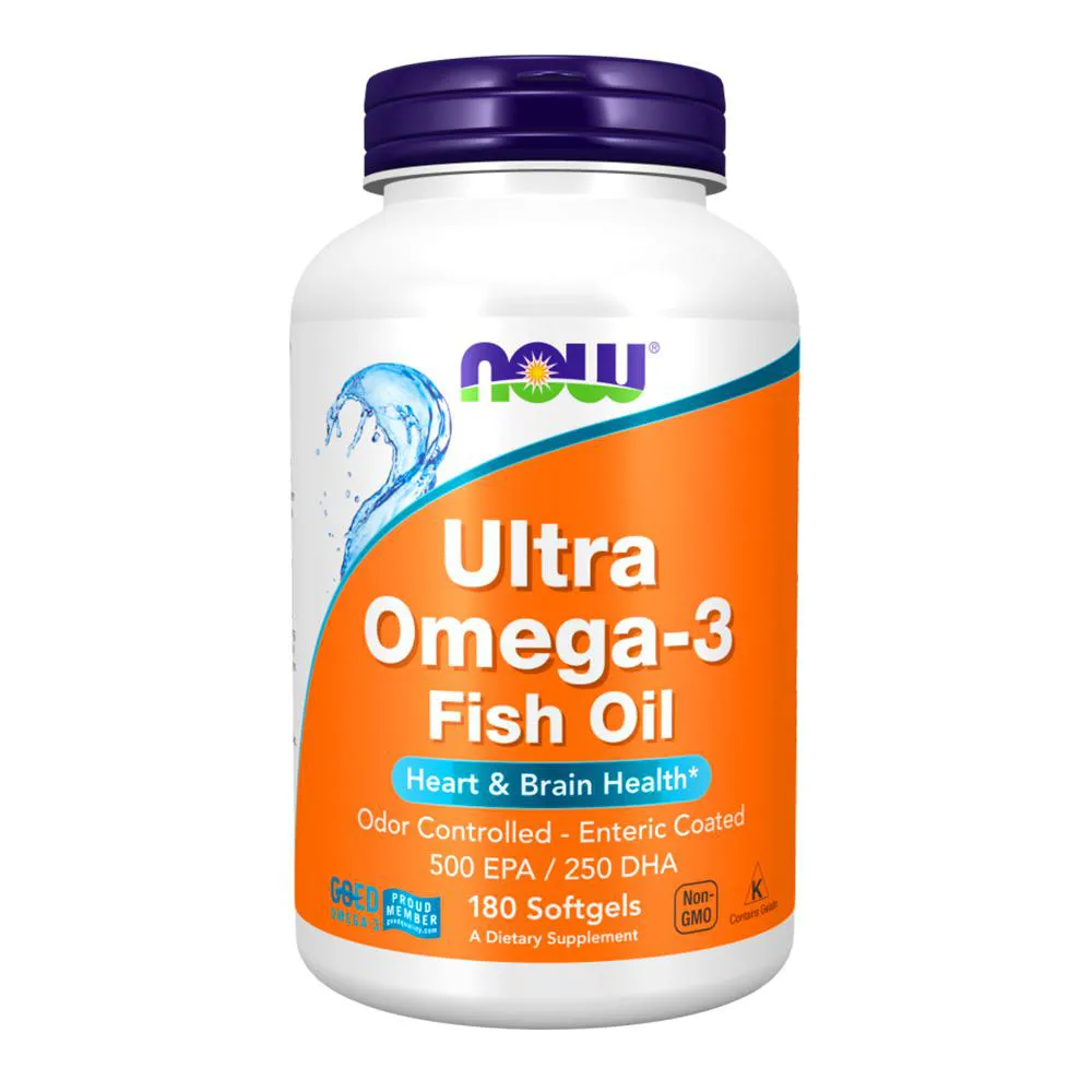 ULTRA OMEGA 3 NOW FOODS 180 SOFTGELS NO BRASIL