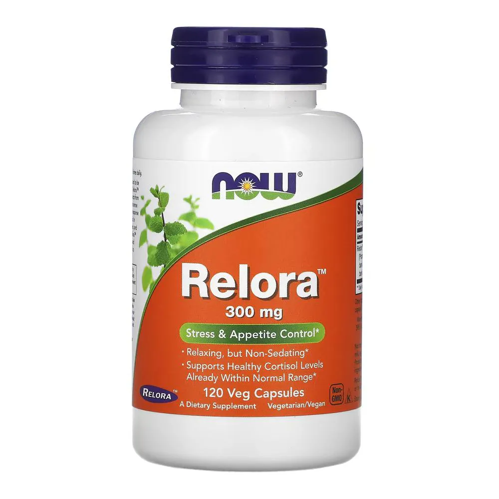 RELORA 300MG NOW FOODS 120CáPSULAS VEGETARIANAS