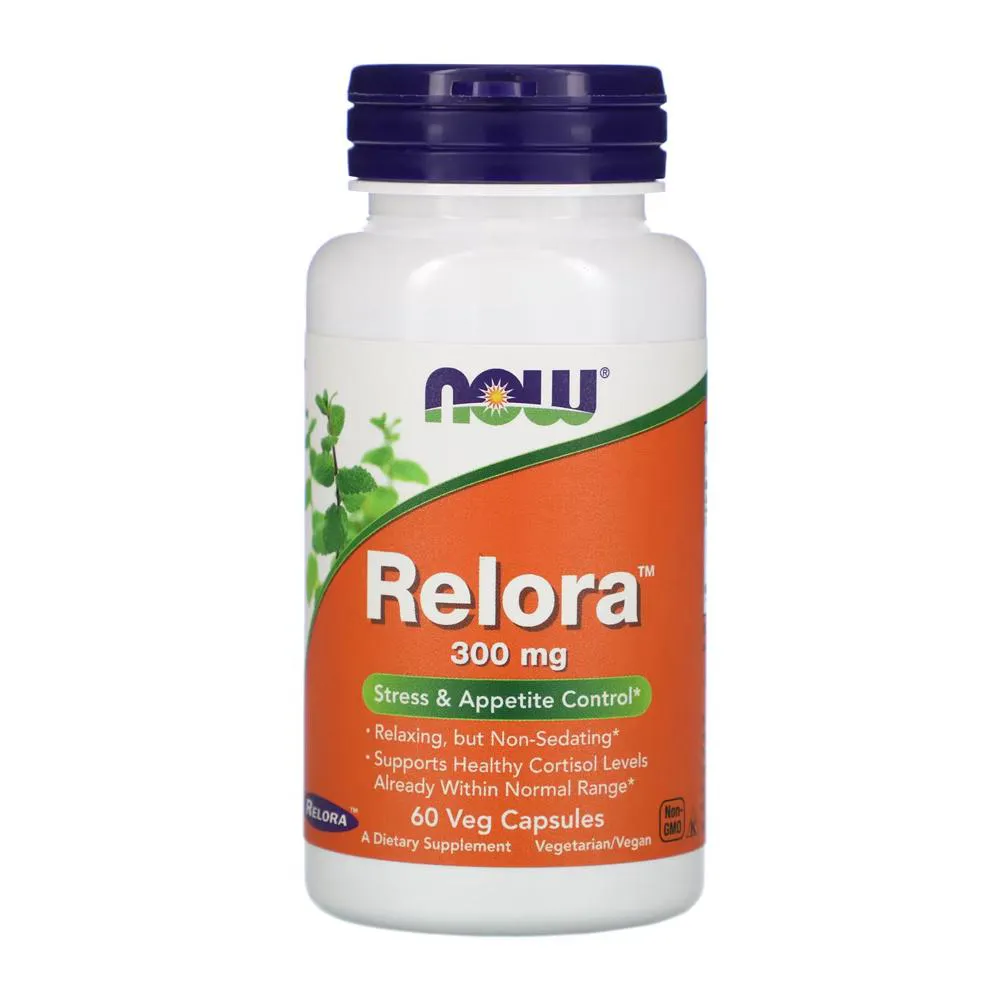 RELORA 300MG NOW FOODS 60CáPSULAS VEGETARIANAS