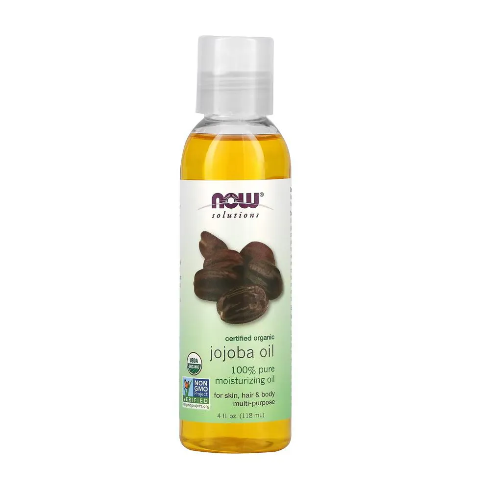 ÓLEO DE JOJOBA NOW FOODS 118ML ORGâNICO