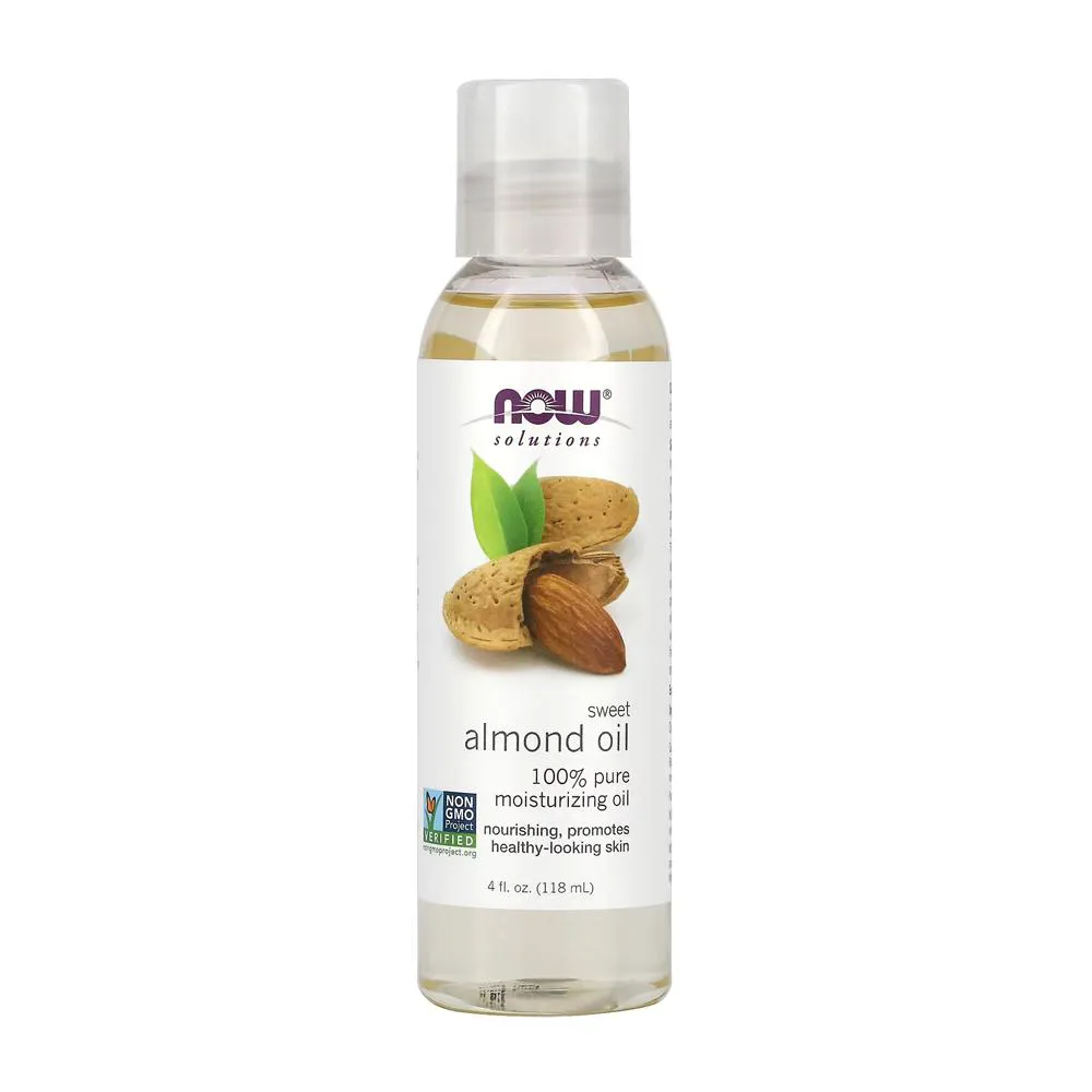 ÓLEO DE AMêNDOA NOW FOODS 118ML CUIDADOS PESSOAIS USO DIáRIO