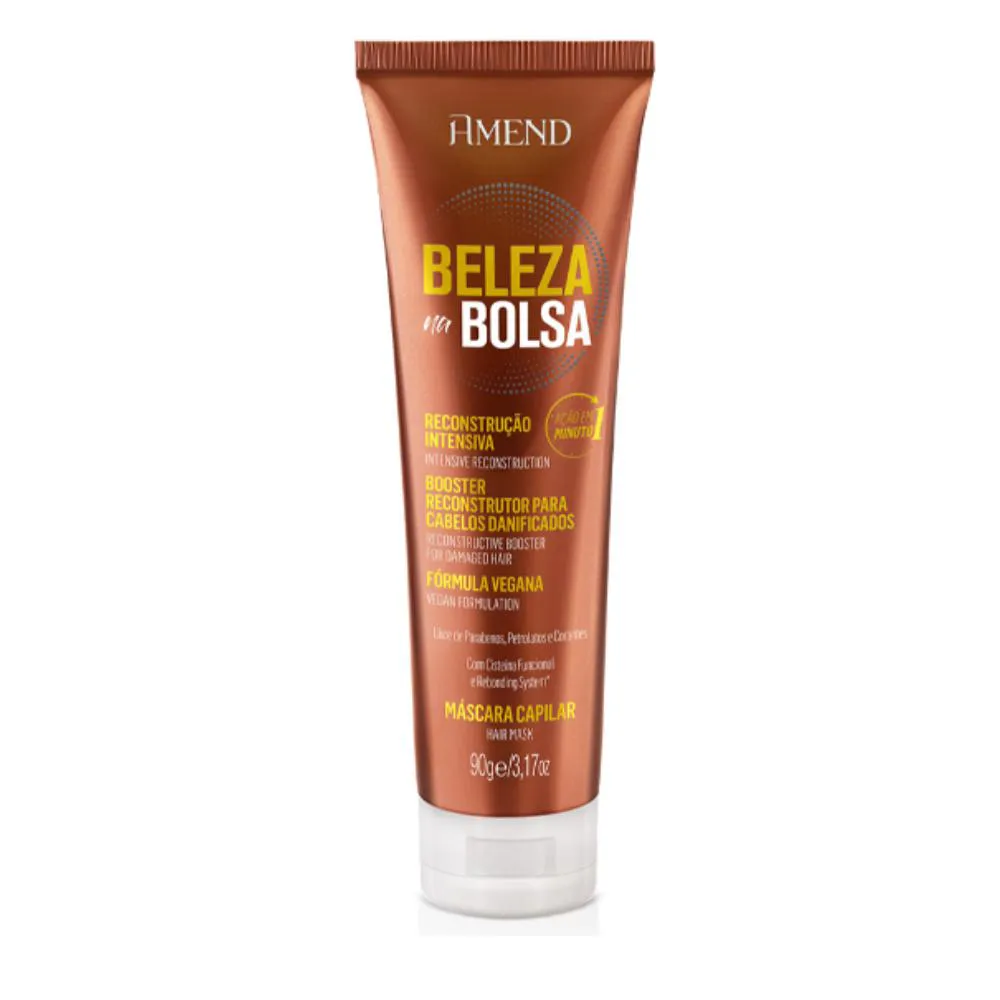 AMEND BELEZA NA BOLSA MÁSCARA DE RECONSTRUÇÃO INTENSIVA 90G