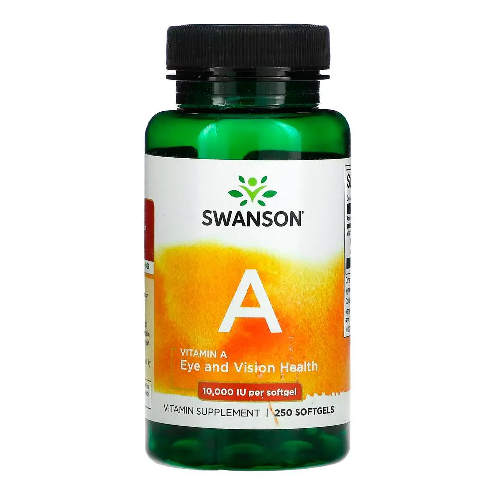 VITAMINA A 3000MCG RAE SWANSON 250 SGELS IMPORTADO
